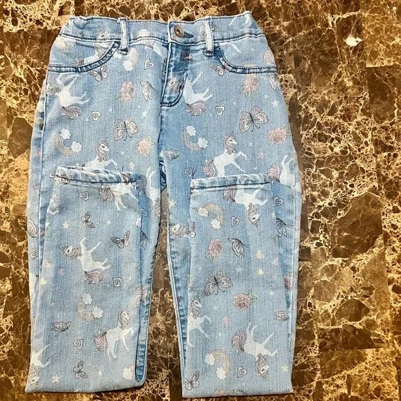 JUSTICE/BTWEEN*Girls 10*UNICORN LOT*4 Piece*2 Shirts/Pants*FREE SHIPPING - Picture 11 of 15